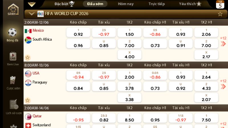 K Sports Thể Thao Sunwin: Thiên đường soi kèo, thưởng lớn cho bet thủ