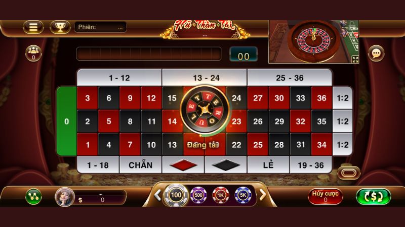 Roulette 3D Sunwin: Vòng quay quý tộc, đặt 1 ăn 35 cực đã